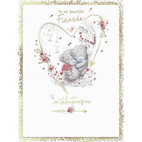 Beautiful Fiancee Large Me to You Bear Valentine's Day Card £3.99
